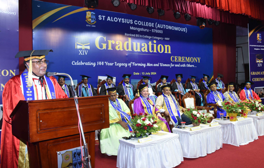 14th Graduation Day celebrated at St. Aloysius College